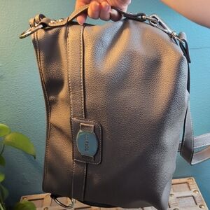 Unique Conversion Charcoal Bag By Rosetti
